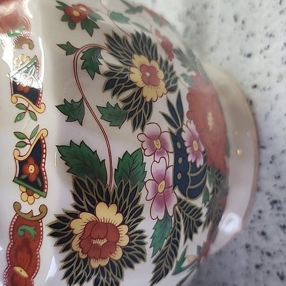 Windsor teapot floral blossom pattern large Tea pot England chintz pattern swirl - Picture 5 of 6